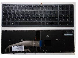 Tipkovnica za HP ZBOOK 15/17 G3 G4 850250-DD1 848311-DD1 / PK131C32A09 / (QWERTZ) UK / SLO nalepke Š Đ Ž Ć Č